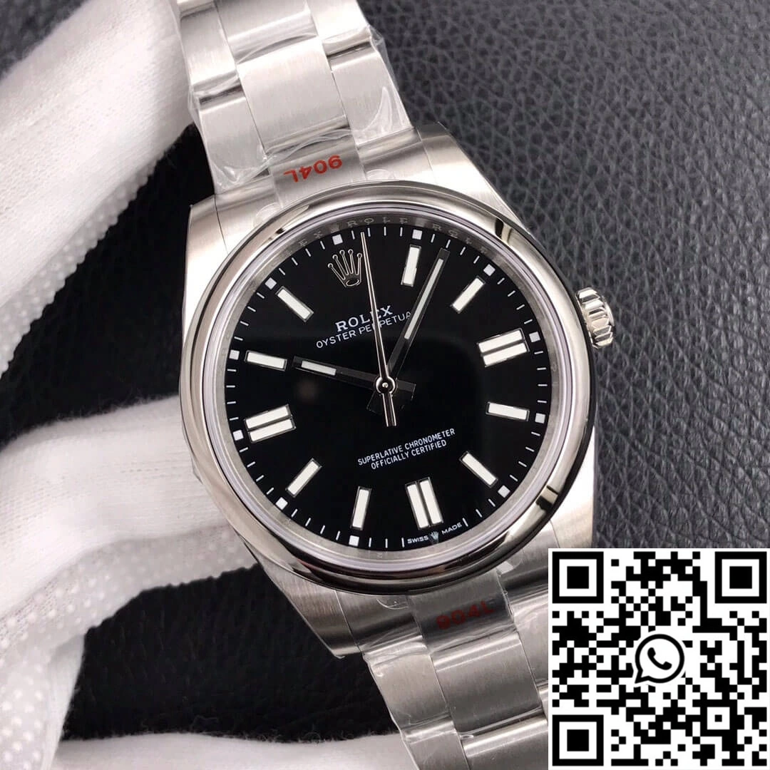 SportInspired Rolex Oyster Perpetual M124300-0002 41MM EW Factory Black Dial 1289