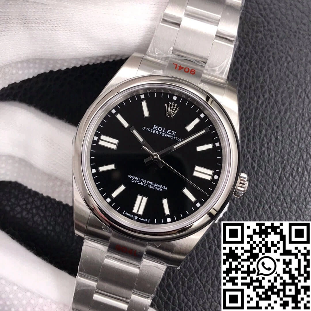 SportInspired Rolex Oyster Perpetual M124300-0002 41MM EW Factory Black Dial 1289