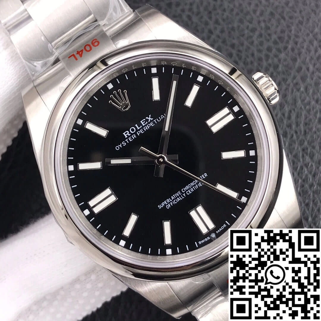 SportInspired Rolex Oyster Perpetual M124300-0002 41MM EW Factory Black Dial 1289