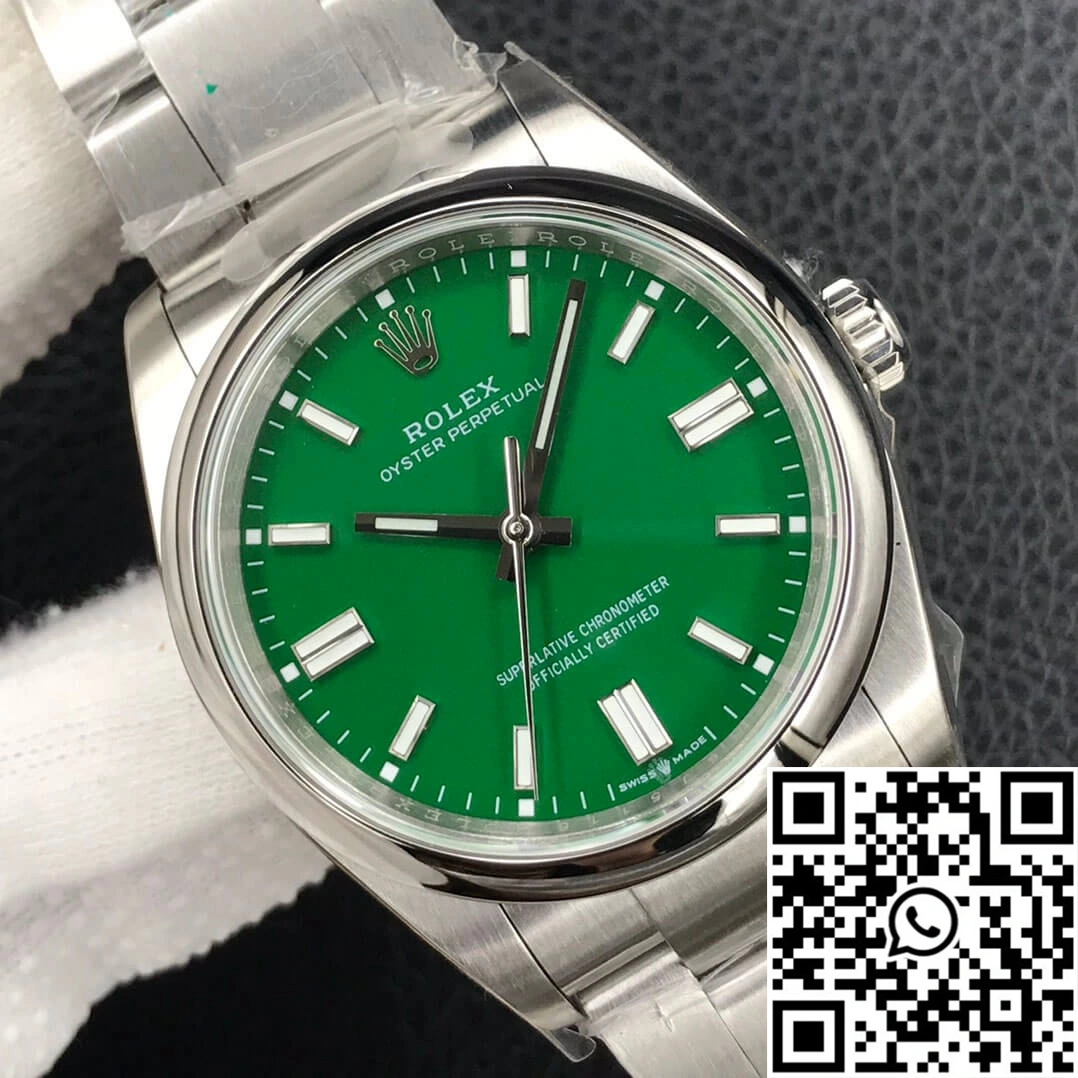 UrbanStyle Rolex Oyster Perpetual M126000-0005 36MM EW Factory Green Dial 1308