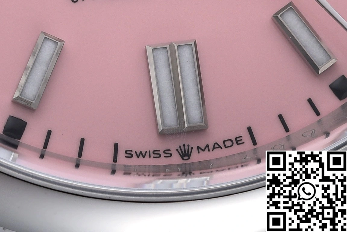 Rolex Oyster Perpetual M126000-0008 41MM Clean Factory Pink Dial FlexibleFit 1298