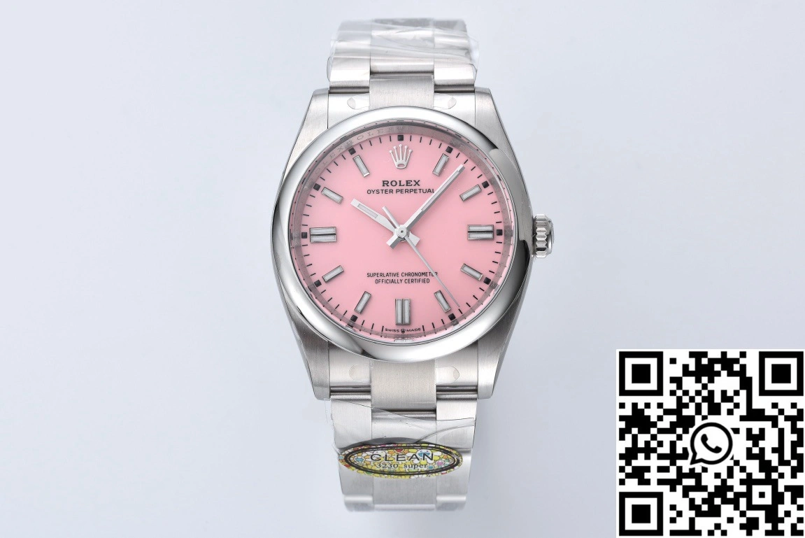 Rolex Oyster Perpetual M126000-0008 41MM Clean Factory Pink Dial FlexibleFit 1298