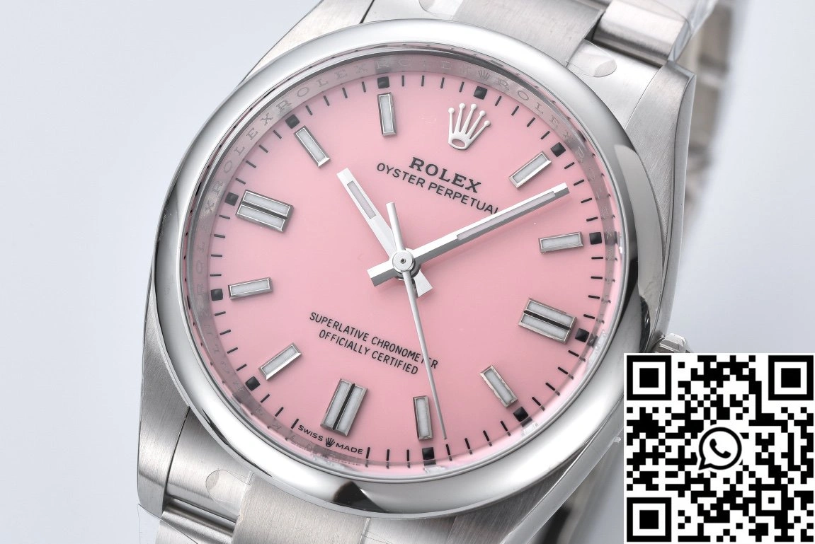 Rolex Oyster Perpetual M126000-0008 41MM Clean Factory Pink Dial FlexibleFit 1298