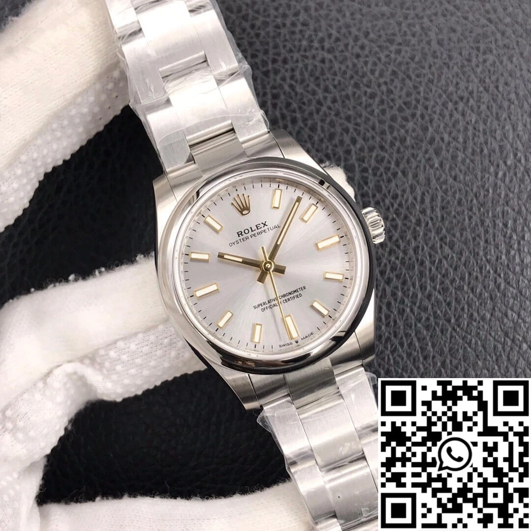 Effortless Rolex Oyster Perpetual M277200-0001 31MM EW Factory Silver Dial 1300