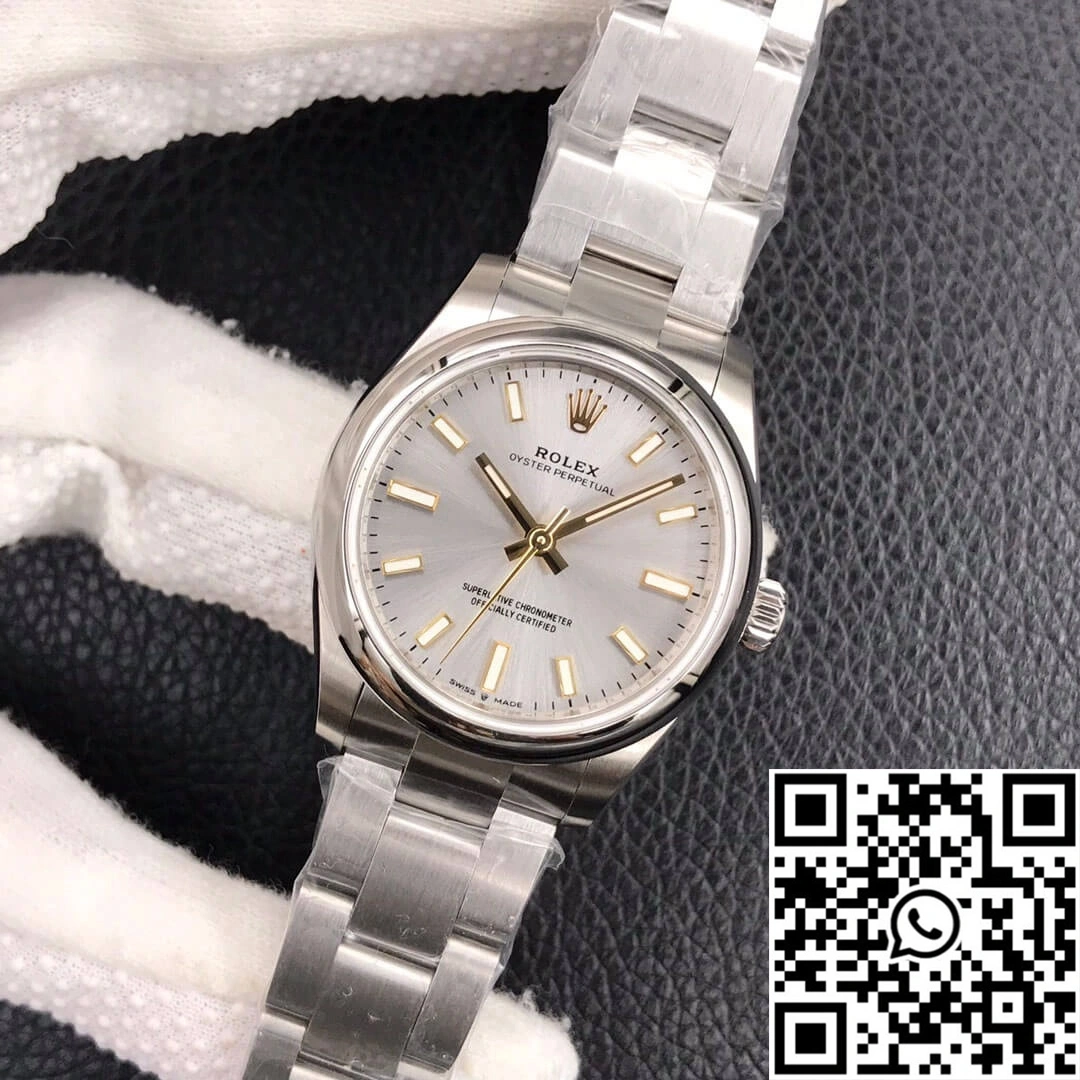 Effortless Rolex Oyster Perpetual M277200-0001 31MM EW Factory Silver Dial 1300