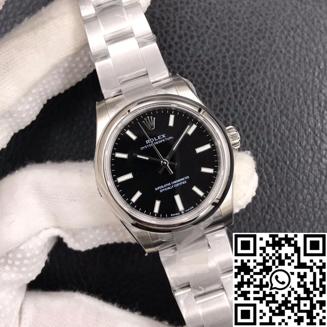Rolex Oyster Perpetual M277200-0002 31MM EW Factory Black Dial WaterResistant 1311