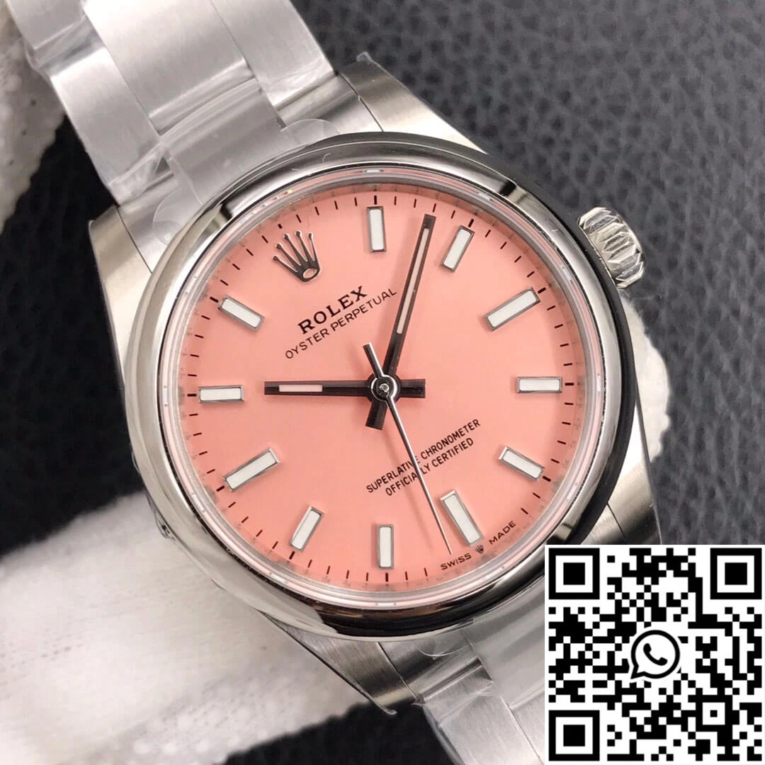 Compact Rolex Oyster Perpetual M277200-0004 31MM EW Factory Pink Dial 1313