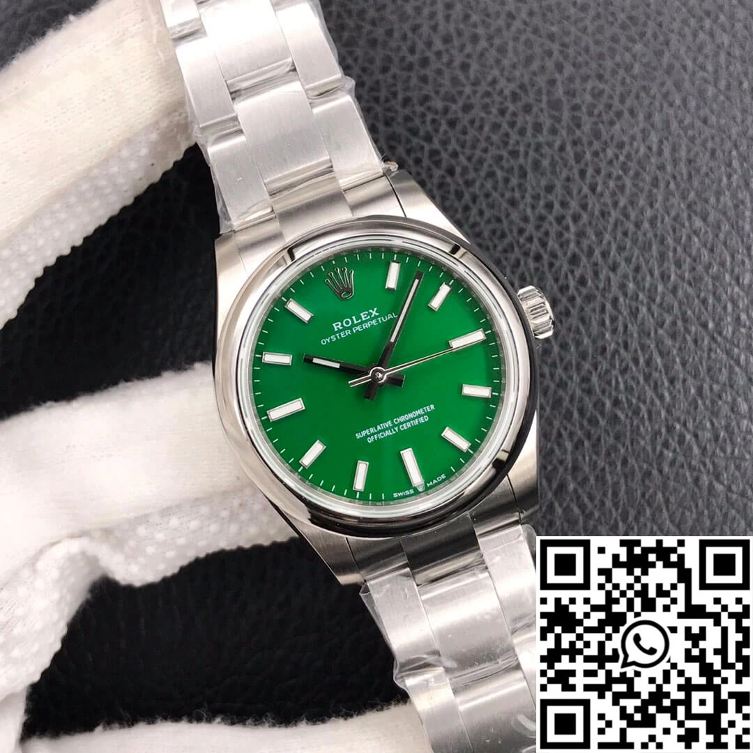 Rolex Oyster Perpetual M277200-0006 31MM EW Factory Green Dial SoftTouch 1309