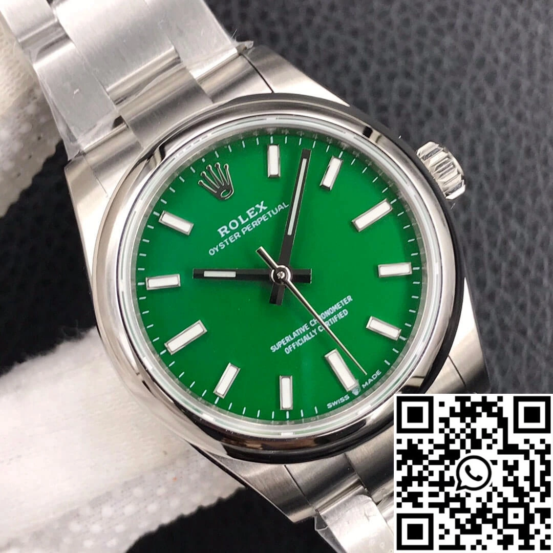 Rolex Oyster Perpetual M277200-0006 31MM EW Factory Green Dial SoftTouch 1309