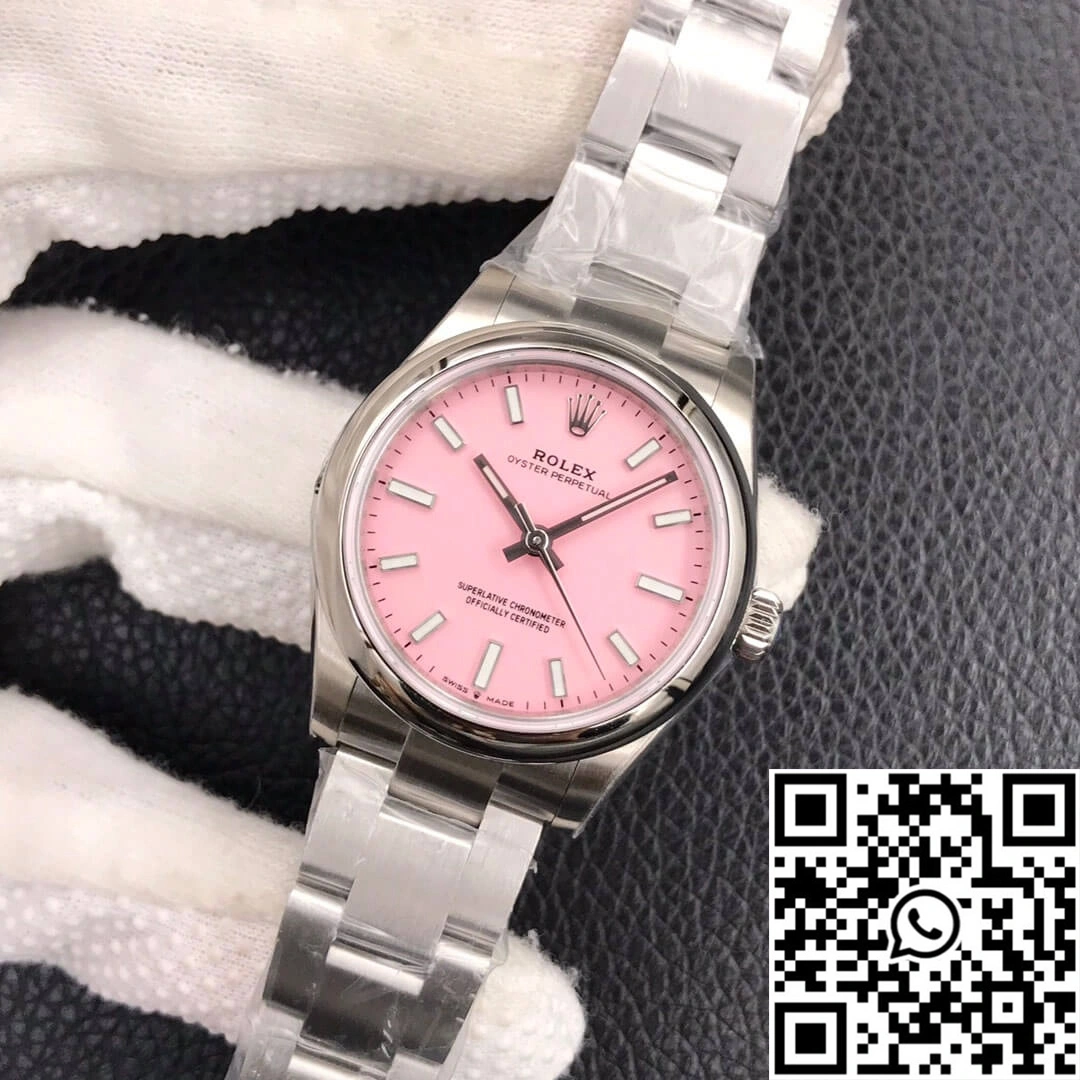 FastDry Rolex Oyster Perpetual M277200-0009 31MM EW Factory Candy Pink Dial 1302