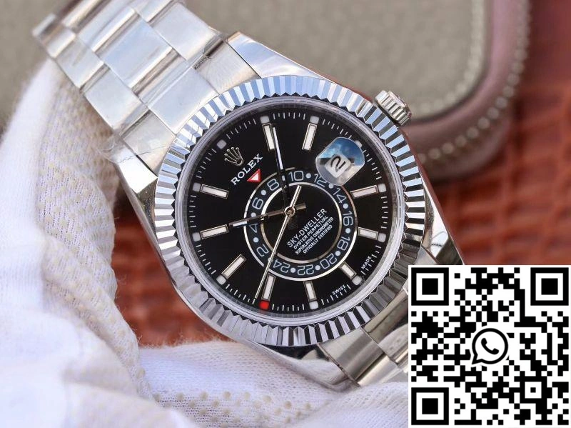 Rolex SKY DWELLER 326139 Black Dial Modern 1321