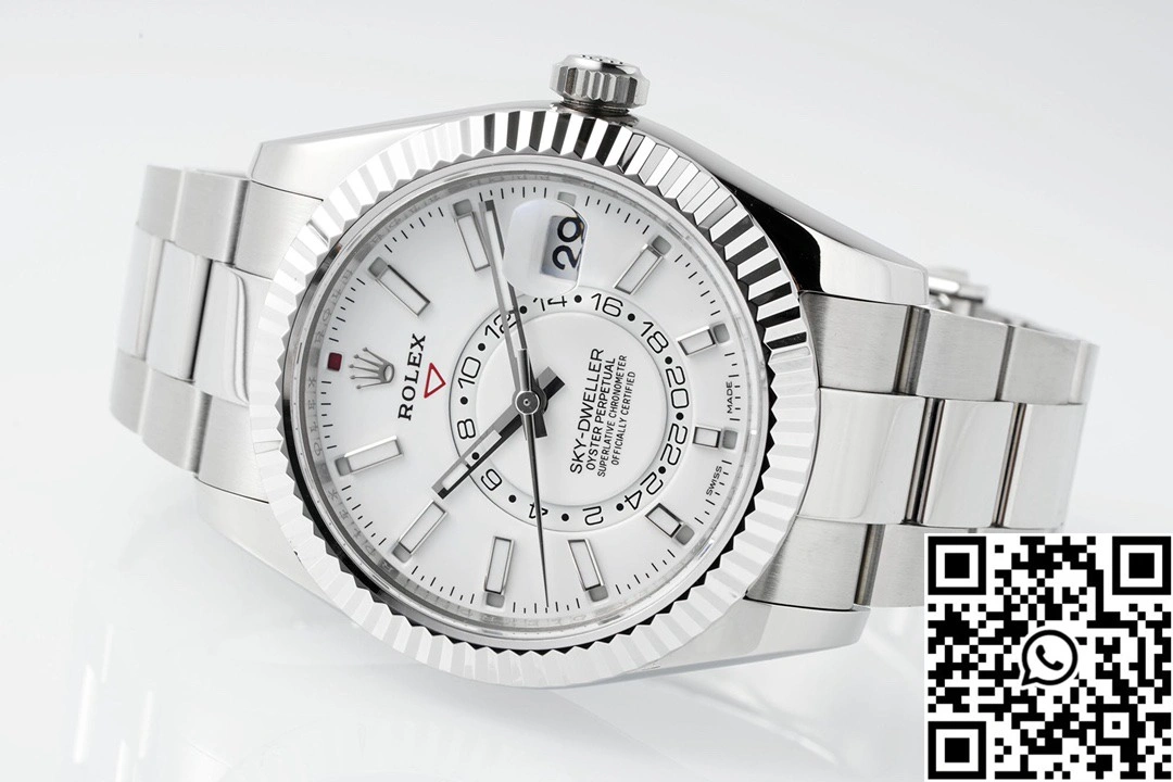 Rolex SKY DWELLER ZF Factory M336934-0003 White Dial EasyMatch 1324