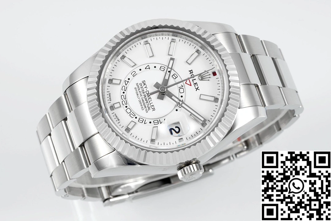 Rolex SKY DWELLER ZF Factory M336934-0003 White Dial EasyMatch 1324