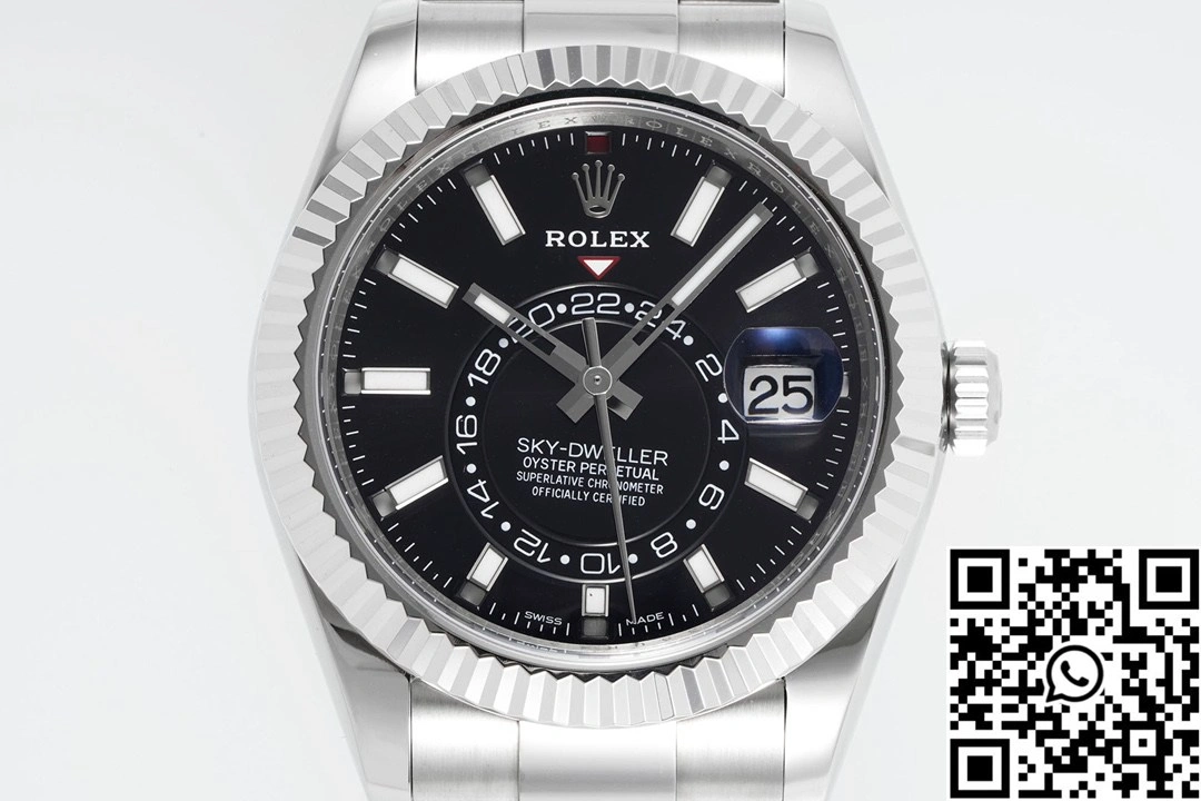 Rolex SKY DWELLER ZF Factory M336934-0007 Black Dial Attractive 1325