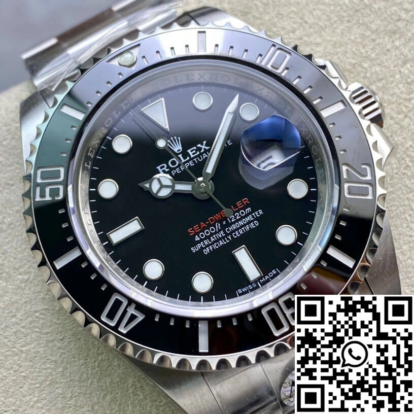 Rolex Sea Dweller 126600 50TH Anniversary 2018 AR Factory Black Dial Thermal 1205