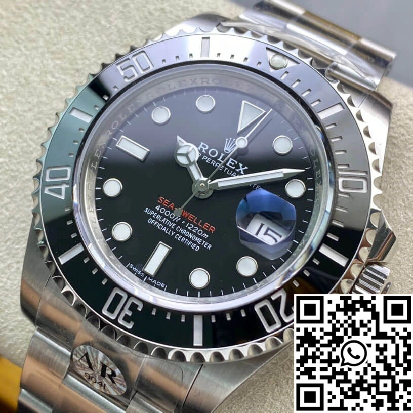 Rolex Sea Dweller 126600 50TH Anniversary 2018 AR Factory Black Dial Thermal 1205