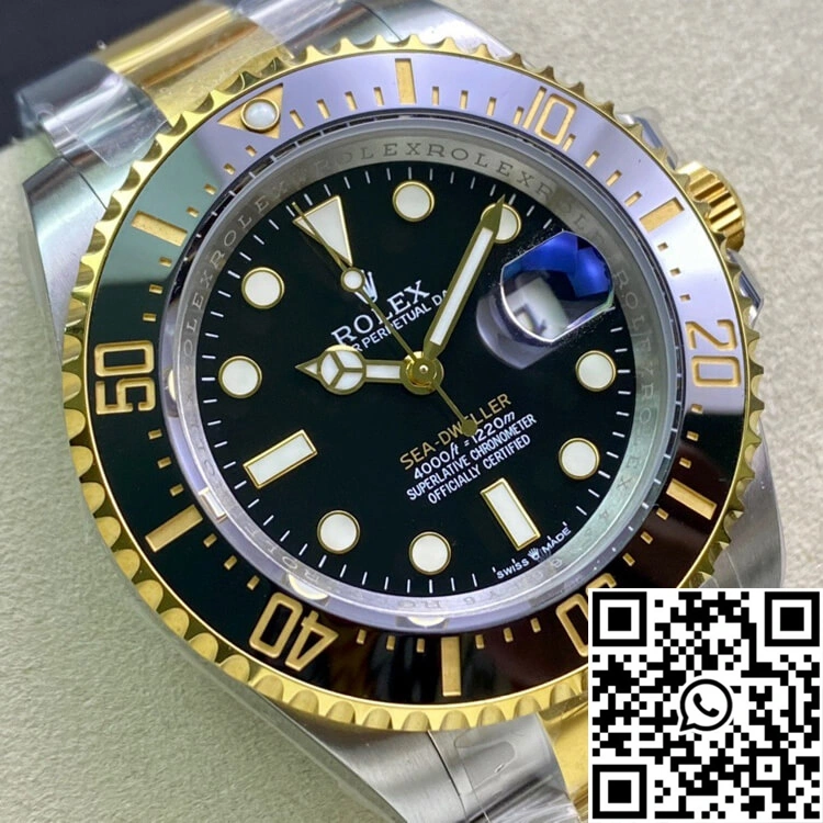 HighPerformance Rolex Sea Dweller M126603-0001 AR Factory Yellow Gold 1202