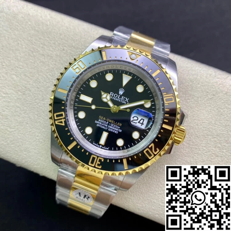 HighPerformance Rolex Sea Dweller M126603-0001 AR Factory Yellow Gold 1202