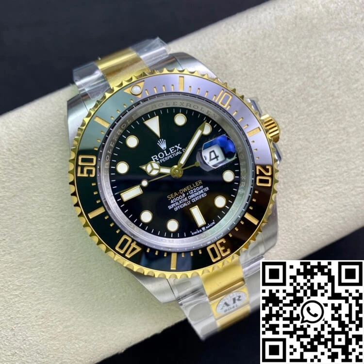 HighPerformance Rolex Sea Dweller M126603-0001 AR Factory Yellow Gold 1202