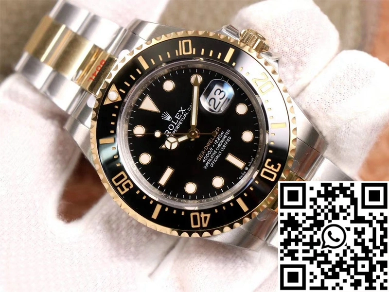 Rolex Sea Dweller M126603 V3 GM Factory Rose Gold Black Dial Soft 1204