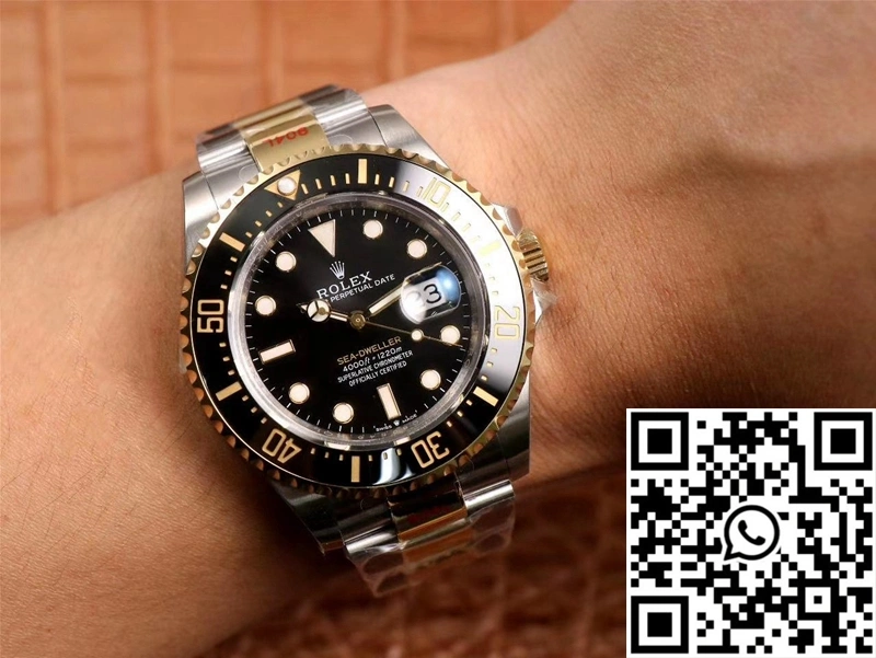 Rolex Sea Dweller M126603 V3 GM Factory Rose Gold Black Dial Soft 1204
