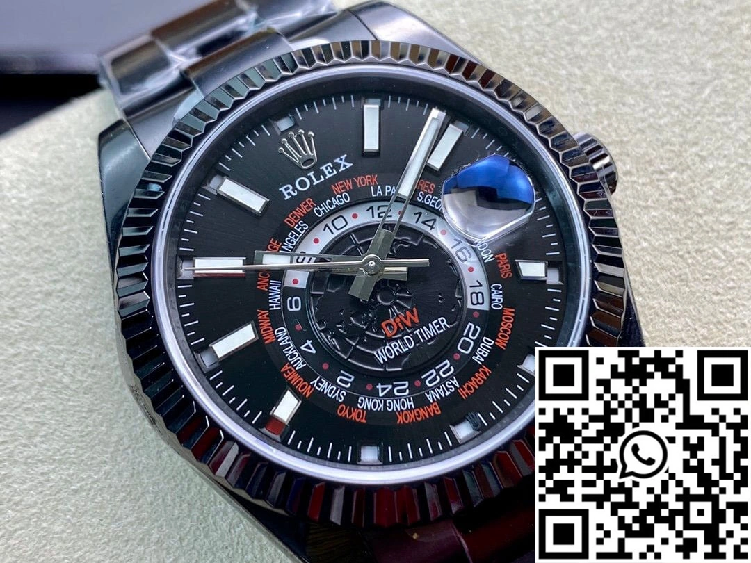Rolex Sky Dweller 40MM WWF Factory DIW All Black ComfortFit 1199