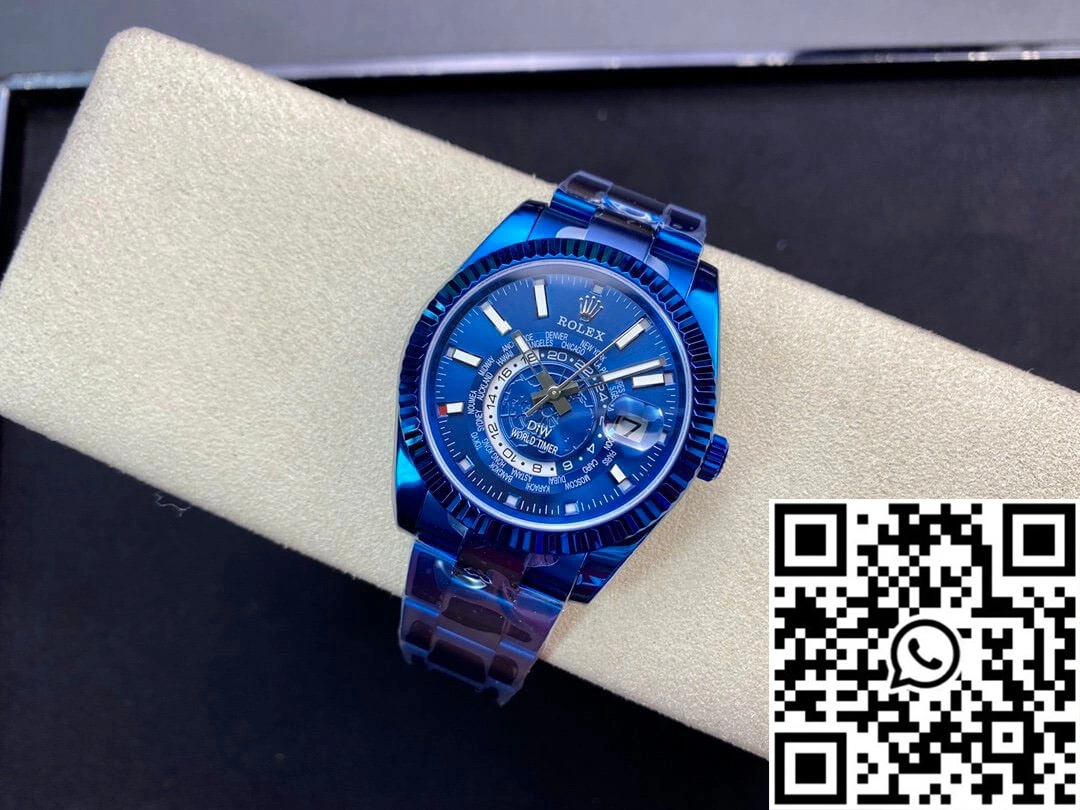 Sustainable Rolex Sky Dweller 40MM WWF Factory DIW Blue Dial 1319