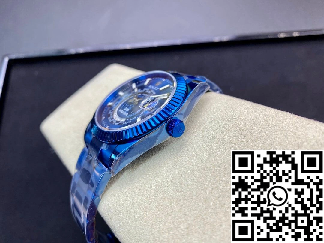 Sustainable Rolex Sky Dweller 40MM WWF Factory DIW Blue Dial 1319