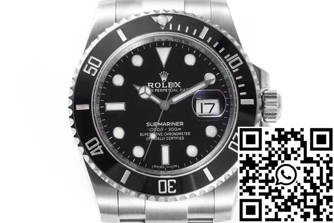 Casual Rolex Submariner 116610LN-97200 ZF Factory Black Dial Stainless Steel Strap 1226