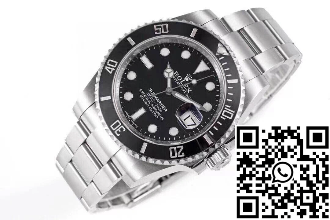 Casual Rolex Submariner 116610LN-97200 ZF Factory Black Dial Stainless Steel Strap 1226