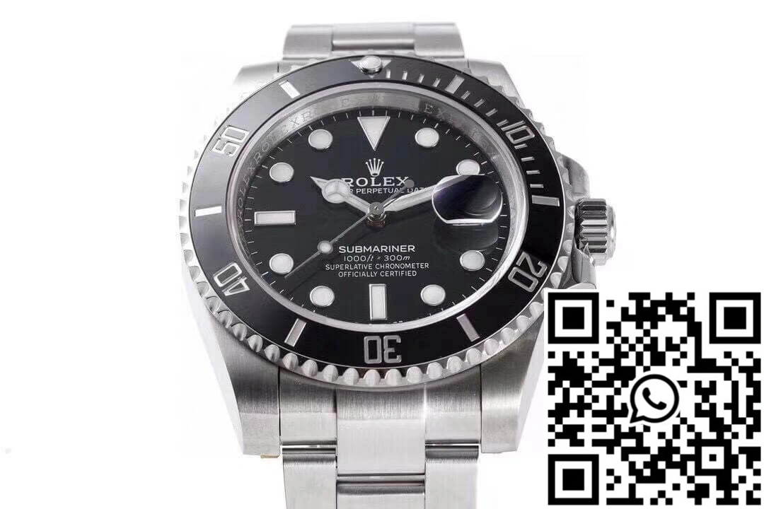 Casual Rolex Submariner 116610LN-97200 ZF Factory Black Dial Stainless Steel Strap 1226