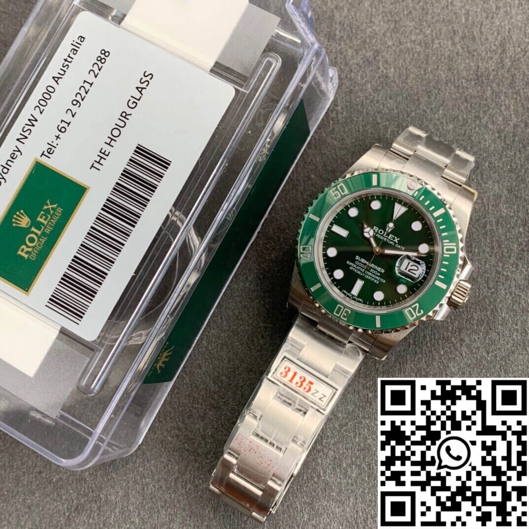 Rolex Submariner 116610LV 40MM ZZ Factory V2S Green Dial Trendsetting 1230