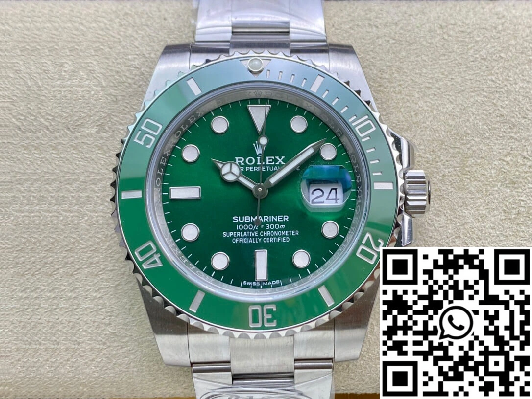 SmartChoice Rolex Submariner 116610LV-97200 Clean Factory V4 Green Dial 1211