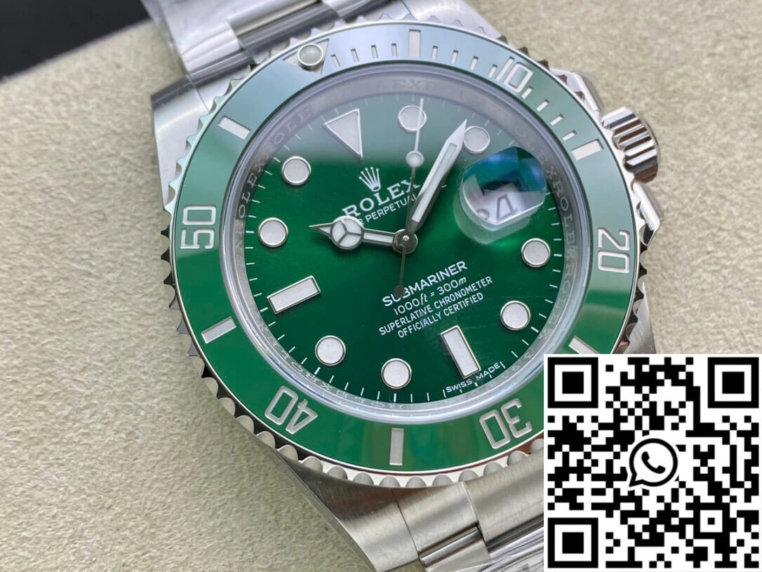 SmartChoice Rolex Submariner 116610LV-97200 Clean Factory V4 Green Dial 1211