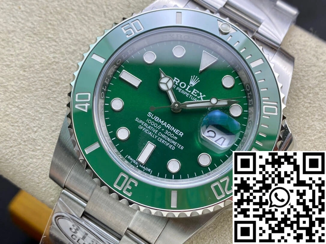 SmartChoice Rolex Submariner 116610LV-97200 Clean Factory V4 Green Dial 1211