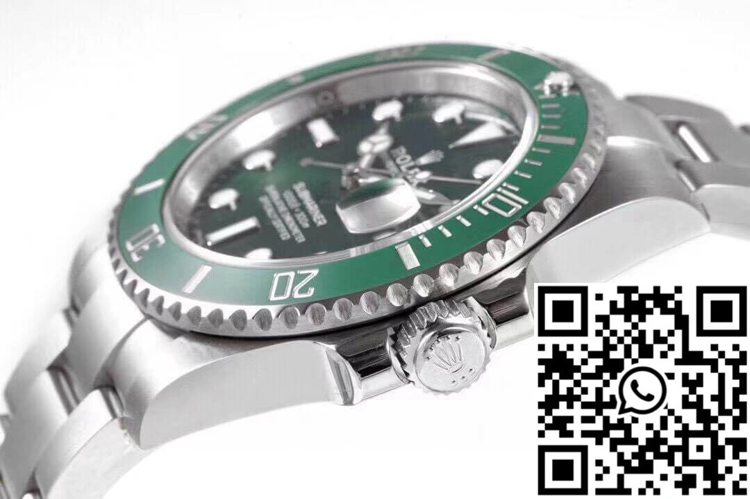 Rolex Submariner 116610LV-97200 ZF Factory Green Dial Stainless Steel Strap Flexible 1231