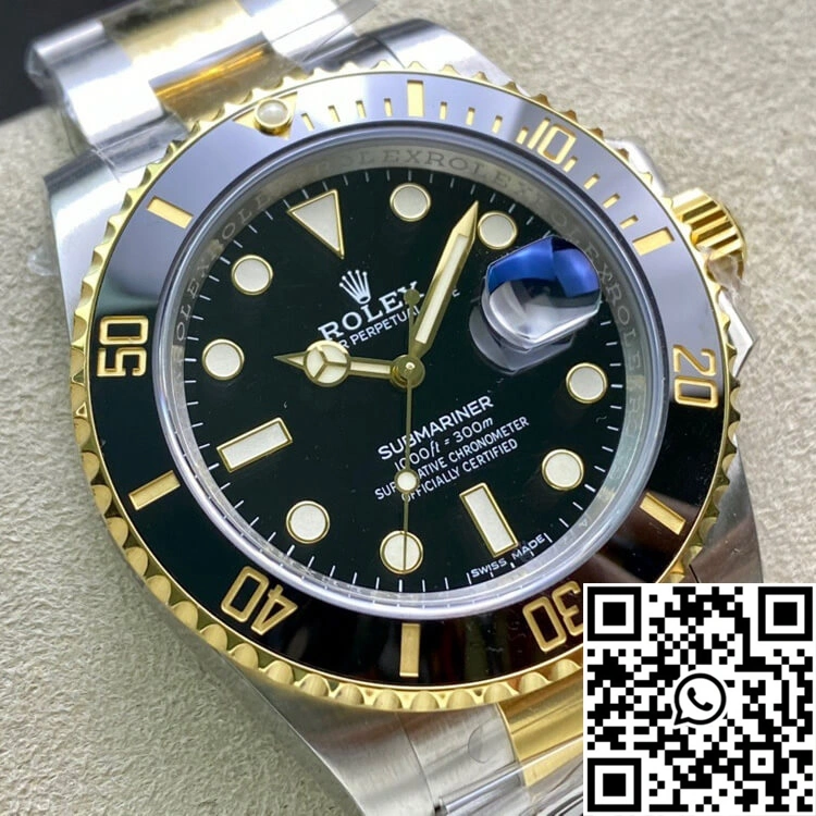 EyeCatching Rolex Submariner 116613-LN-97203 Clean Factory V4 Black Dial 1232