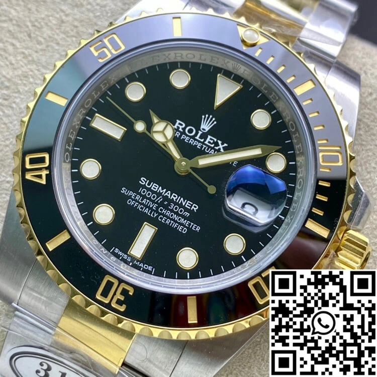 EyeCatching Rolex Submariner 116613-LN-97203 Clean Factory V4 Black Dial 1232