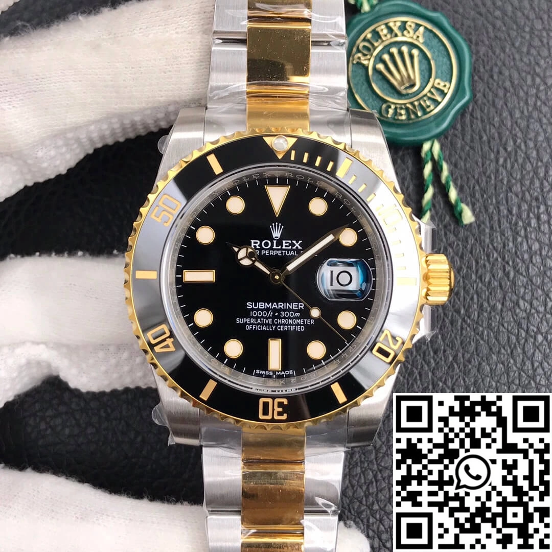 FlexibleFit Rolex Submariner 116613-LN-97203 VS Factory Ceramic Bezel 1218