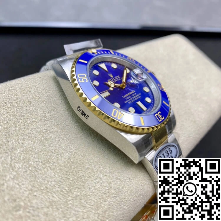 Snug Rolex Submariner 116613LB-97203 Clean Factory V4 Blue Dial 1210