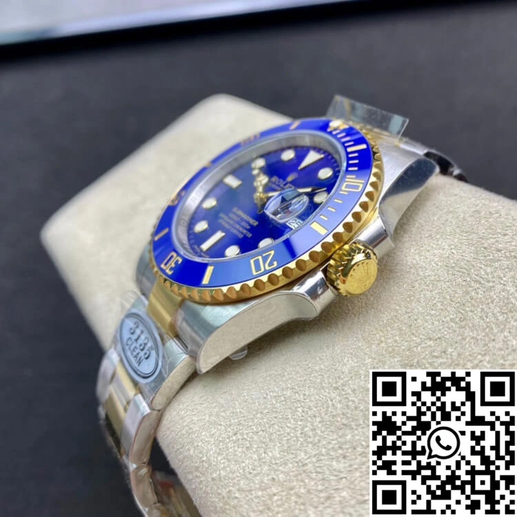 Snug Rolex Submariner 116613LB-97203 Clean Factory V4 Blue Dial 1210
