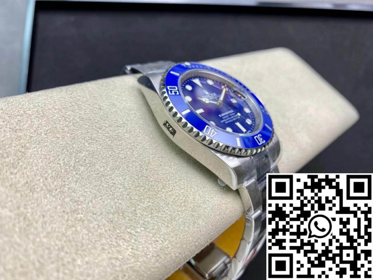 EasyCare Rolex Submariner 116619LB-97209 VS Factory Blue Dial 1237