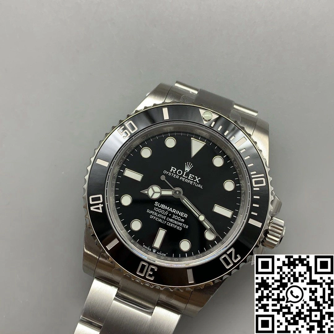 FreshLook Rolex Submariner 124060-97200 VS Factory Black Dial 1212