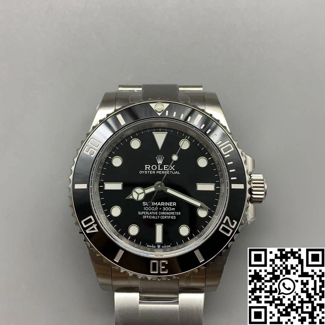 FreshLook Rolex Submariner 124060-97200 VS Factory Black Dial 1212