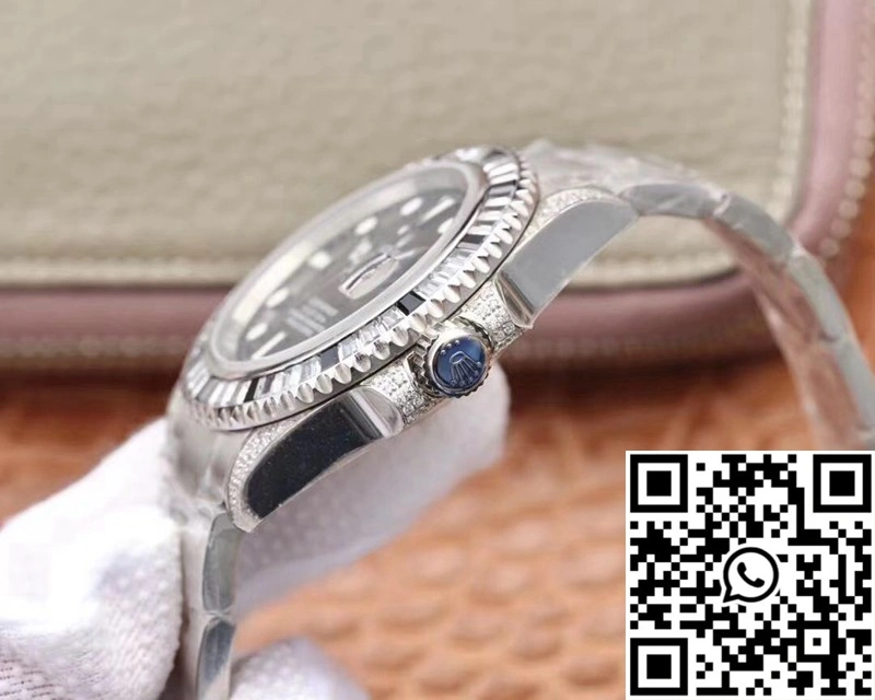 Rolex Submariner Date 116610LN Diamond Customized Edition GS Factory Black Dial Compact 1236
