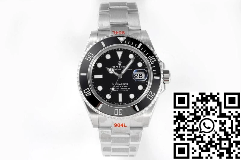 SmoothTexture Rolex Submariner Date M126610LN-0001 41MM ROF Factory Black Dial 1217