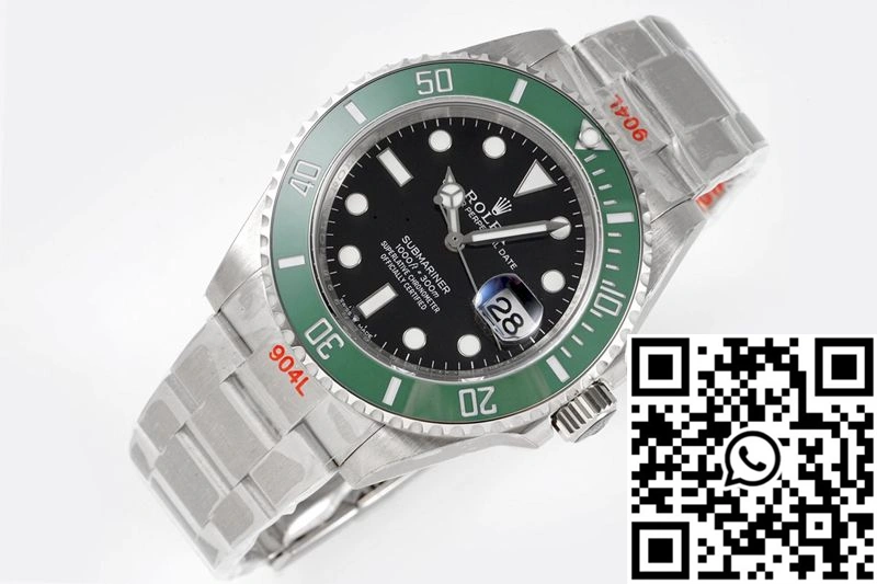 Original Rolex Submariner Date M126610LV-0002 41MM ROF Factory Black Dial 1244