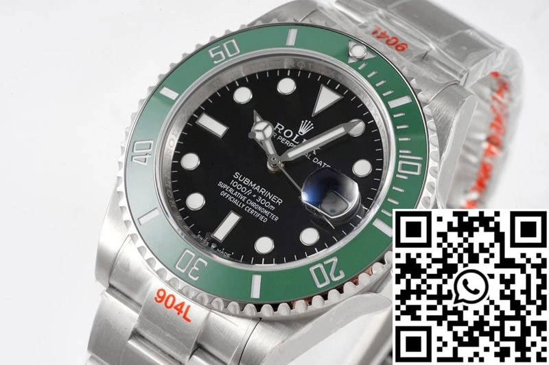 Original Rolex Submariner Date M126610LV-0002 41MM ROF Factory Black Dial 1244