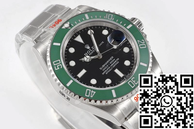 Original Rolex Submariner Date M126610LV-0002 41MM ROF Factory Black Dial 1244
