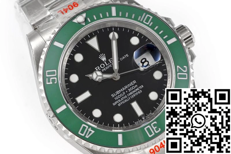 Original Rolex Submariner Date M126610LV-0002 41MM ROF Factory Black Dial 1244